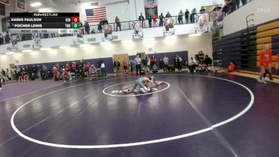 105 lbs Semifinal - Fischer Lewis, Thermopolis vs Kaidis Paulson, Cody Middle School