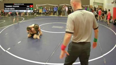 175 lbs Cons. Round 2 - Jacob Weitz, Kentwood vs Gabriel Cooper, Evergreen