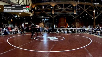 215 lbs 2nd Wrestleback (16 Team) - Ayden Lee, Union County vs Jatavious Ward, Morgan County