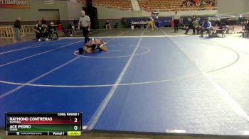 D3-120 lbs Cons. Round 1 - Ace Pedro, Tempe vs Raymond Contreras, Safford