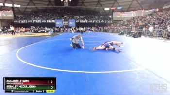 Girls 3A/4A 135 3rd Place Match - Annabelle Suto, Oak Harbor (Girls) vs Berkley McCullough, Pasco (Girls)