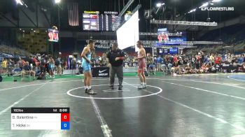 160 lbs Rnd Of 32 - Damien Galentine, Pennsylvania vs Tyler Hicks, Ohio