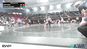 43 lbs Consolation - Jhett Price, Raw Wrestling Club vs Walker Williams, Team Tulsa Wrestling Club