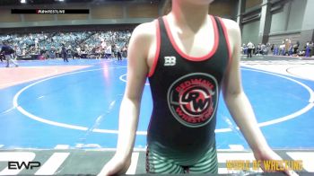 76 lbs Quarterfinal - Anabel Chavez, Red Wave Wrestling vs Amelia Green, Windsor Wrestling Club