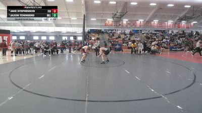 197 lbs Quarterfinal - Jake Stephenson, Fairmont State vs Jaxon Townsend, Millersville