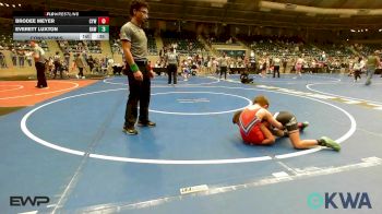 67 lbs Consolation - Brodee Meyer, Coweta Tiger Wrestling vs Everett Luxton, Raw Wrestling Club