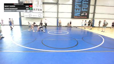 112 lbs Rr Rnd 3 - Nicky Harris, Iron Horse vs David Baghdady, Micky's Maniacs White