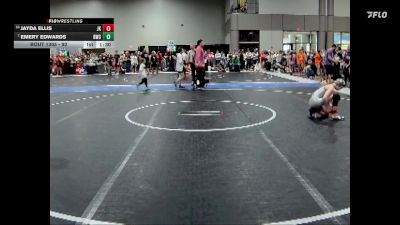 92 lbs Champ. Round 1 - Emery Edwards, Bobcat Wrestling Club vs Jayda Ellis, Jr. Kaws