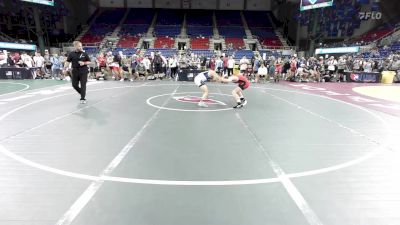 120 lbs Cons 64 #2 - Braden Johnson, WI vs Max Francisco, AK