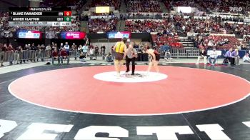 1st Place Match - Asher Clayton, Choteau vs Blake Ramaeker, Huntley Project (Worden)