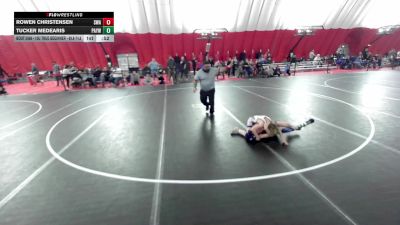 10U True Beginner - 69.8-74.8 Champ. Round 3 - Rowen Christensen, Summit Wrestling Academy vs Tucker Medearis, Parkview Albany Youth Wrestling