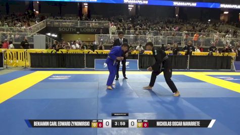 Nicholas Oscar Navarrete vs Benjamin Carl Edward Zynomirski 2025 Pan Kids Jiu-Jitsu IBJJF Championship