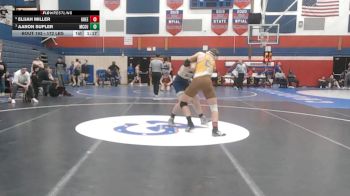 172 lbs Quarterfinal - Elijah Miller, Greensburg Salem vs Aaron Supler, McGuffey