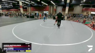 70 lbs Round 1 - Jaxson Bartholomew, Spartan Mat Club vs Dean Norris, Vici Wrestling Club