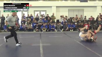 157 lbs 3rd Place Match - Thomas Wagner, Case Western Reserve vs Kayle Bearson, North Central