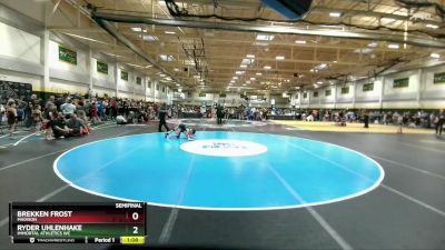 70 lbs Semifinal - Brekken Frost, Madison vs Ryder Uhlenhake, Immortal Athletics WC