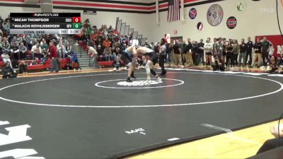 190 lbs Cons. Semi - Malachi Rothlisberger, North Fayette Valley vs Micah Thompson, Charles City