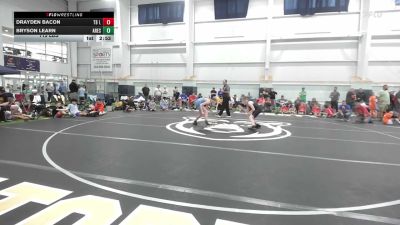 115 lbs Round Robin 1 - Drayden Bacon, TB Legacy - EL vs Bryson Learn, ARES Black - EL