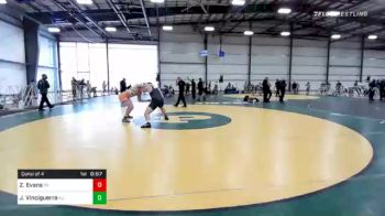 220 lbs Consolation - Zachary Evans, PA vs John Vinciguerra, NJ