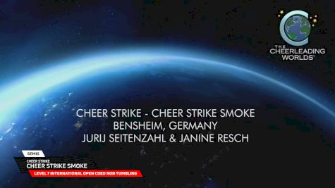 Cheer Strike - Cheer Strike Smoke [2026 L7 International Open Coed Non Tumbling Semis] 2026 The Cheerleading Worlds