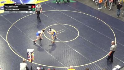 96 lbs Consi Of 32 #1 - Dan Bossart, Harbor Creek vs Caleb Gesuale, Franklin Regional