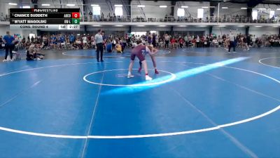 Elite 133 lbs Cons. Round 4 - Wyatt Magolski, Wisconsin-La Crosse vs Chance Suddeth, Augsburg College