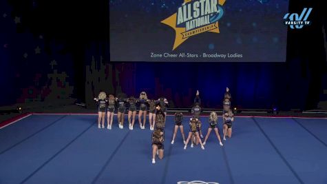 Zone Cheer All-Stars - Broadway Ladies [2025 L1 Junior - Small Day 2] 2025 UCA & UDA All Star National Championship