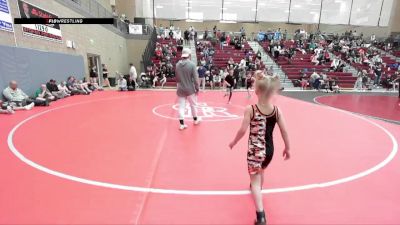 48-51 lbs Round 2 - Wrenley Reynolds, 208 Badgers Wrestling Club vs Ryker Salcedo, Bonners Ferry Wrestling Club