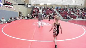 48-51 lbs Round 2 - Wrenley Reynolds, 208 Badgers Wrestling Club vs Ryker Salcedo, Bonners Ferry Wrestling Club