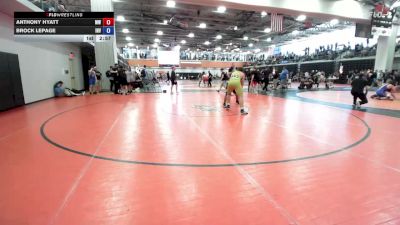 215 lbs Champ. Round 1 - Anthony Hyatt, MO West vs Brock LePage, Invictus