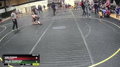 75 lbs Round 5 - Nolan Smaretsky, Stratford Knights Youth vs Jase Pickens, Mat Monstars