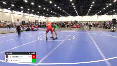 141 lbs Rd Of 32 - Josh Saunders, Cornell vs Haiden Drury, Utah Valley