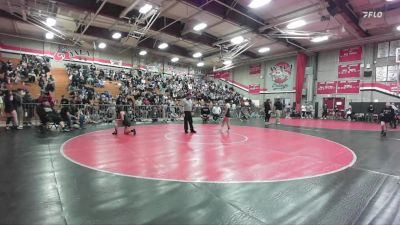 125 lbs Champ. Round 3 - Katherine Alvarez, Citrus Valley vs MIA HOOPER, Northview