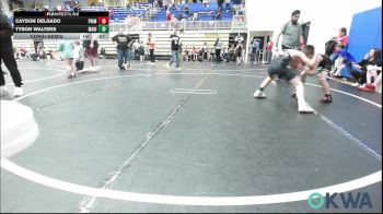 76 lbs Consolation - Cayson Delgado, Prime Wrestling vs Tyson Walters, Madill Takedown