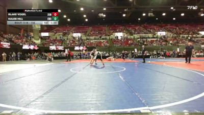 158 lbs Champ. Round 1 - Blake Vogel, Project Wrestling vs Kaleb Hill, CODY WRESTLING CLUB