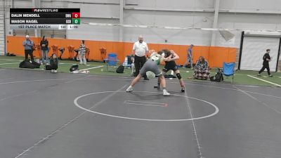 140-149 lbs 1st Place Match - Mason Nagel, Delta MS vs Dalin Mendell, Donahue Wrestling Academy