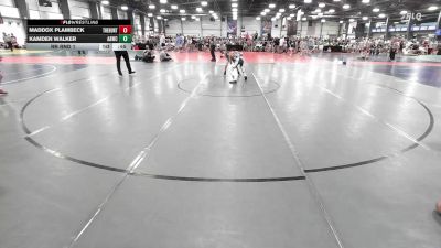85 lbs Rr Rnd 1 - Maddox Plambeck, The Hunt Wrestling Club Black vs Kamden Walker, All-American Wrestling Club Red