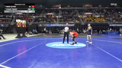 149 lbs Cons. Round 5 - Mike Glynn, RIT vs Colby Frost, Southern Me.