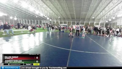 67 lbs Cons. Round 4 - Andrew Barajas, Scrap Yard Garage Wrestling vs Dillon Sweat, Kalispell WC