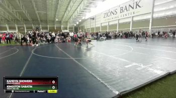 77 lbs Cons. Round 4 - Kamdyn Showers, Falls Academy vs Kingston Sabatin, Westlake WC