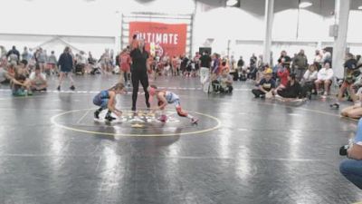 55 lbs 3rd Place - Emmy Lashaway, Lady Warriors Wrestling Club - GK12E vs Giavanna Norris, MIREV - GK12E