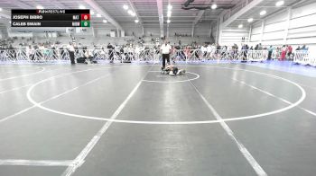80 lbs Rr Rnd 3 - Joseph Bibro, Mat Warriors PWC vs Caleb Swain, Midwest RTC
