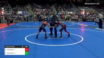 58 lbs Consolation - Ethan Hamilton, RTL Trained vs Emilano Sanchez, Borger Youth Wrestling