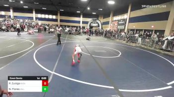 58 lbs Consolation - Penelope Zuniga, SoCal Grappling Club vs Niko Flores, Valley Vandals