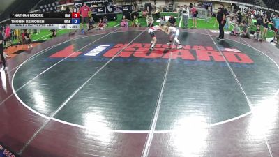 67-69 lbs Quarters - Nathan Moore, Idaho vs Thorin Keinonen, Oregon