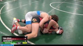 139 lbs Round 2 (8 Team) - Paul Tepley, Junior Terps Xpress (MY) vs Mason Basile, Team Gotcha (IL)