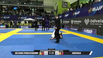 Kaiden Malik vs José Gabriel Pereira Do Nascimen 2026 European Jiu-Jitsu IBJJF Championship