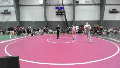 Junior Boys FS - 165 lbs Champ. Round 2 - Thomas DeBoer, CA vs Bo Thompson, WA