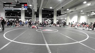 Champ. Round 3 - Zorina Johnson, All-Phase Wrestling Club vs Lilliana Limon, Basement Brawlers Wrestling Club