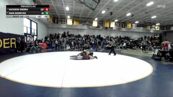 175 lbs Cons. Round 1 - Jake Noreyko, Aliso Niguel vs Jackson Sierra, Cypress